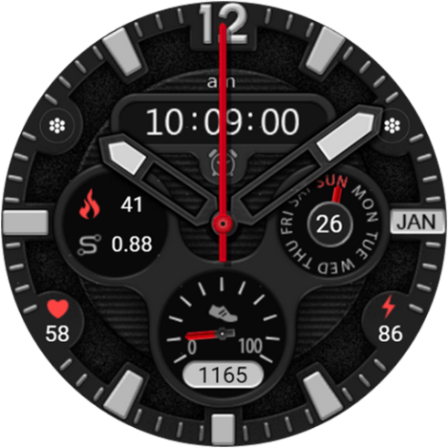Traveler Watch Face