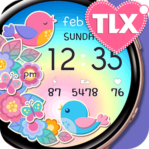 Spring Birds Watch Face