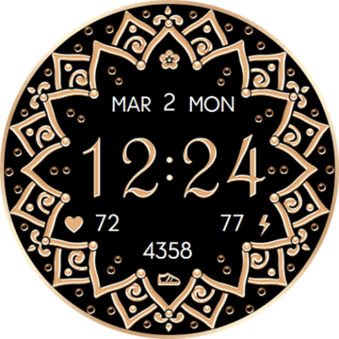 Jasmine Digital Watch