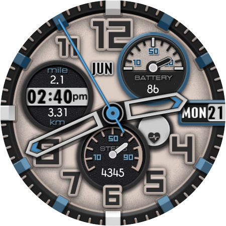 Light Step Watch Face